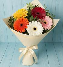Букет цветов из:  Герберы в Волгодонске