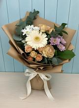 Букет цветов из:  Герберы и Хризантемы в Волгодонске
