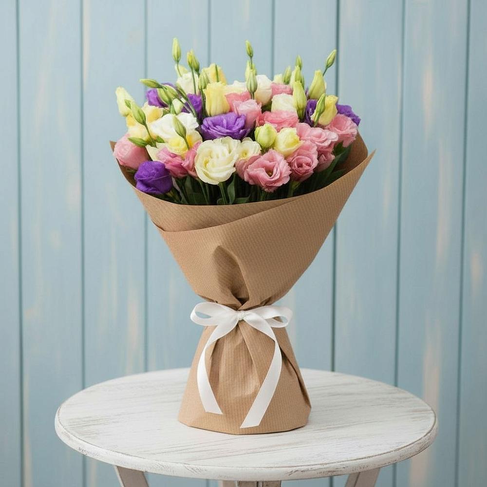 Букет цветов из: Лизиантусы в Волгодонске