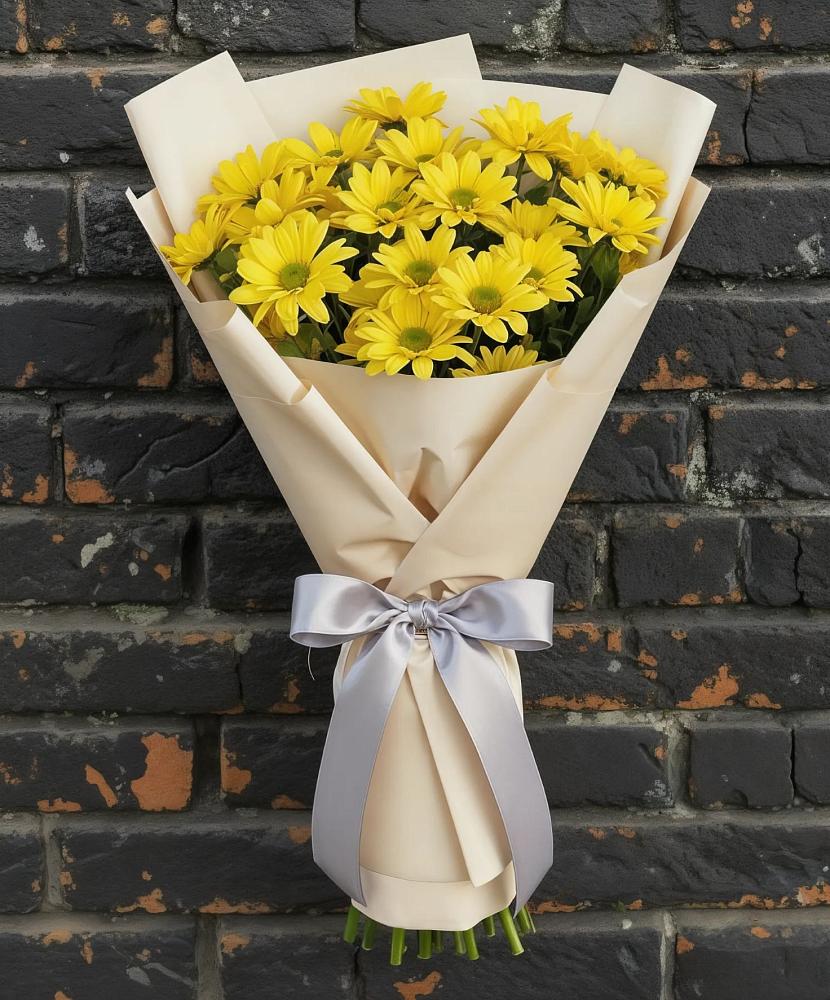 Букет цветов из: Хризантемы в Волгодонске