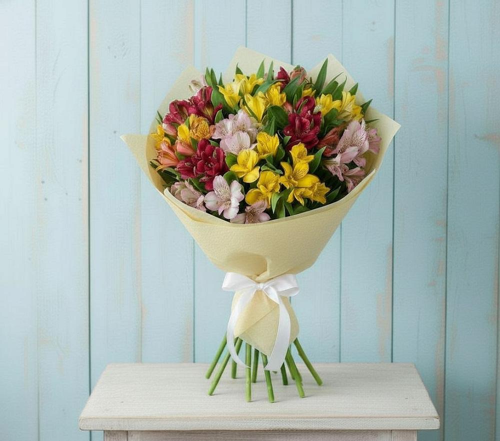 Букет цветов из: Альстромерии в Волгодонске