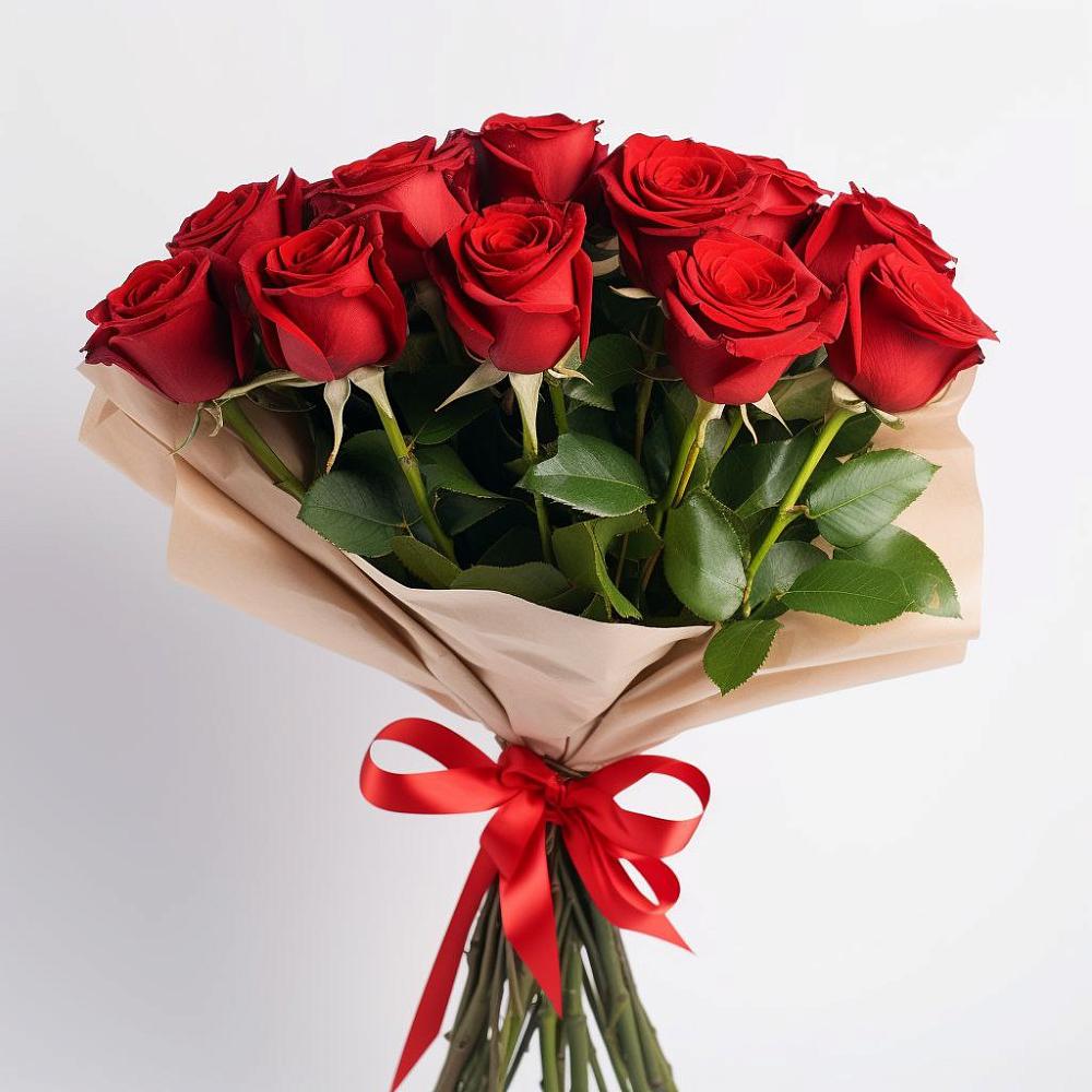 Букет 11 Красных роз Эдлесс Лав в Волгодонске