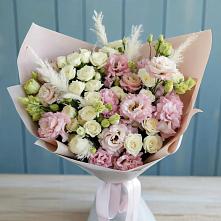 Букет цветов из:  Альстромерии и Розы в Волгодонске